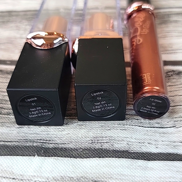 JLB Beauty Boss Lipsticks and Lip Gloss set of 3 - Picture 7 of 9